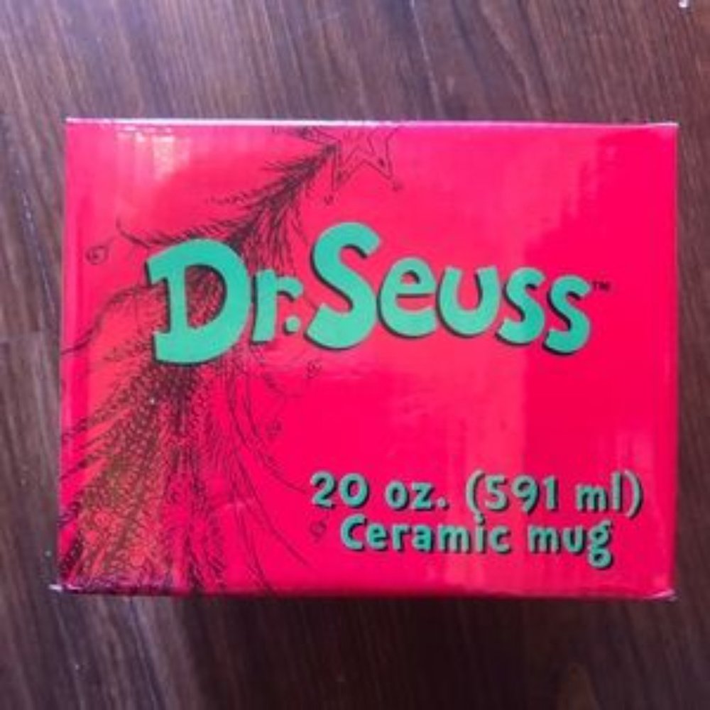 NWT Dr Seuss Grinchmas ugly sweater Ceramic Coffee Mug 20oz - Picture 4 of 4